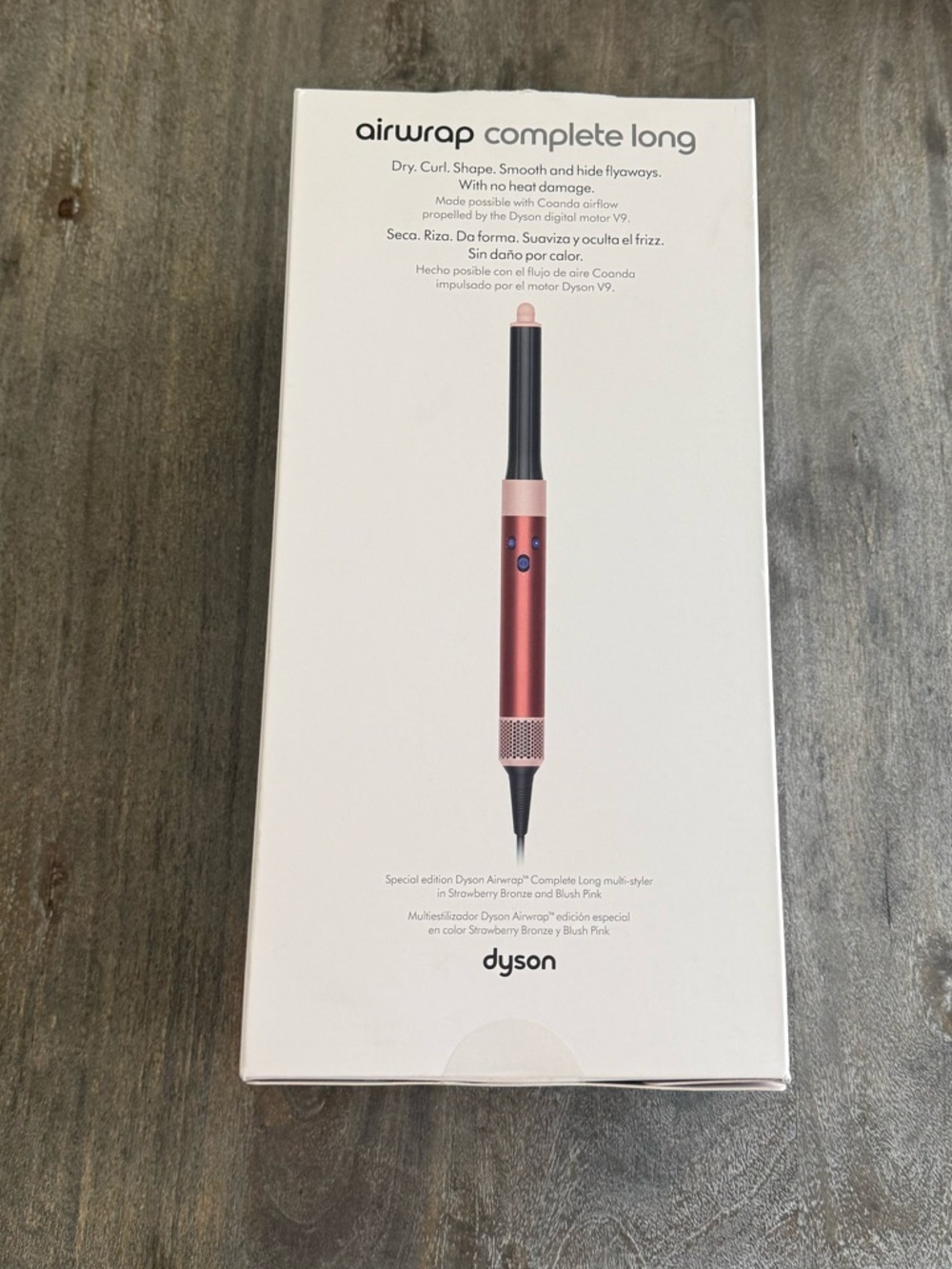 *OBO* SE Dyson Airwrap Strawberry Bronze & Pink Blush Complete Long
